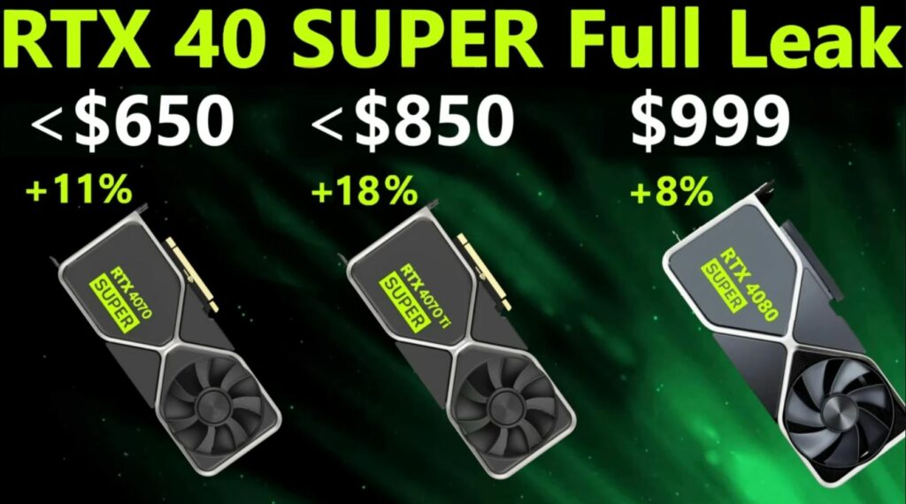 Nvidia GeForce RTX 40 Super Series
